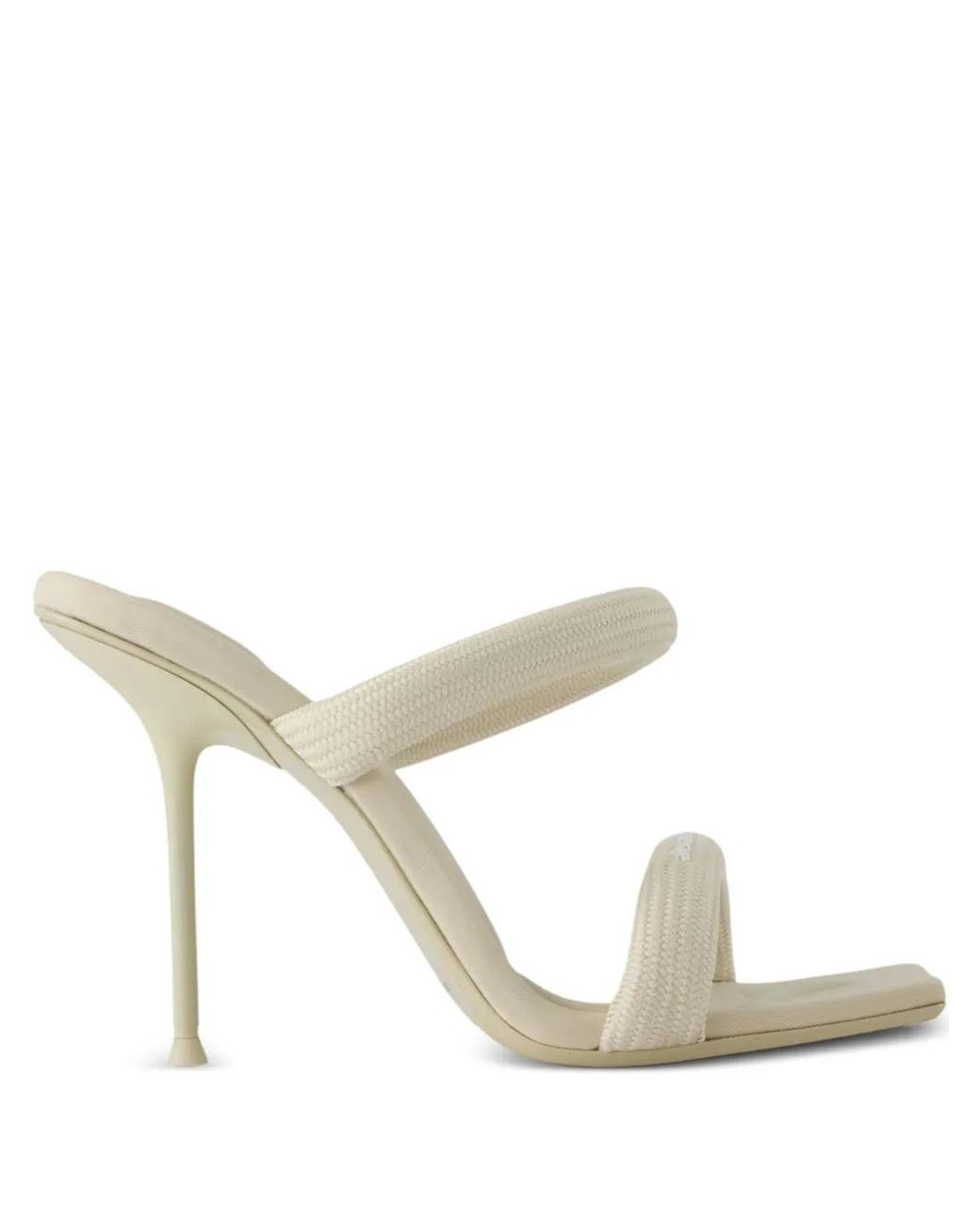 Alexander Wang White Julie Tubular Webbing Sandal