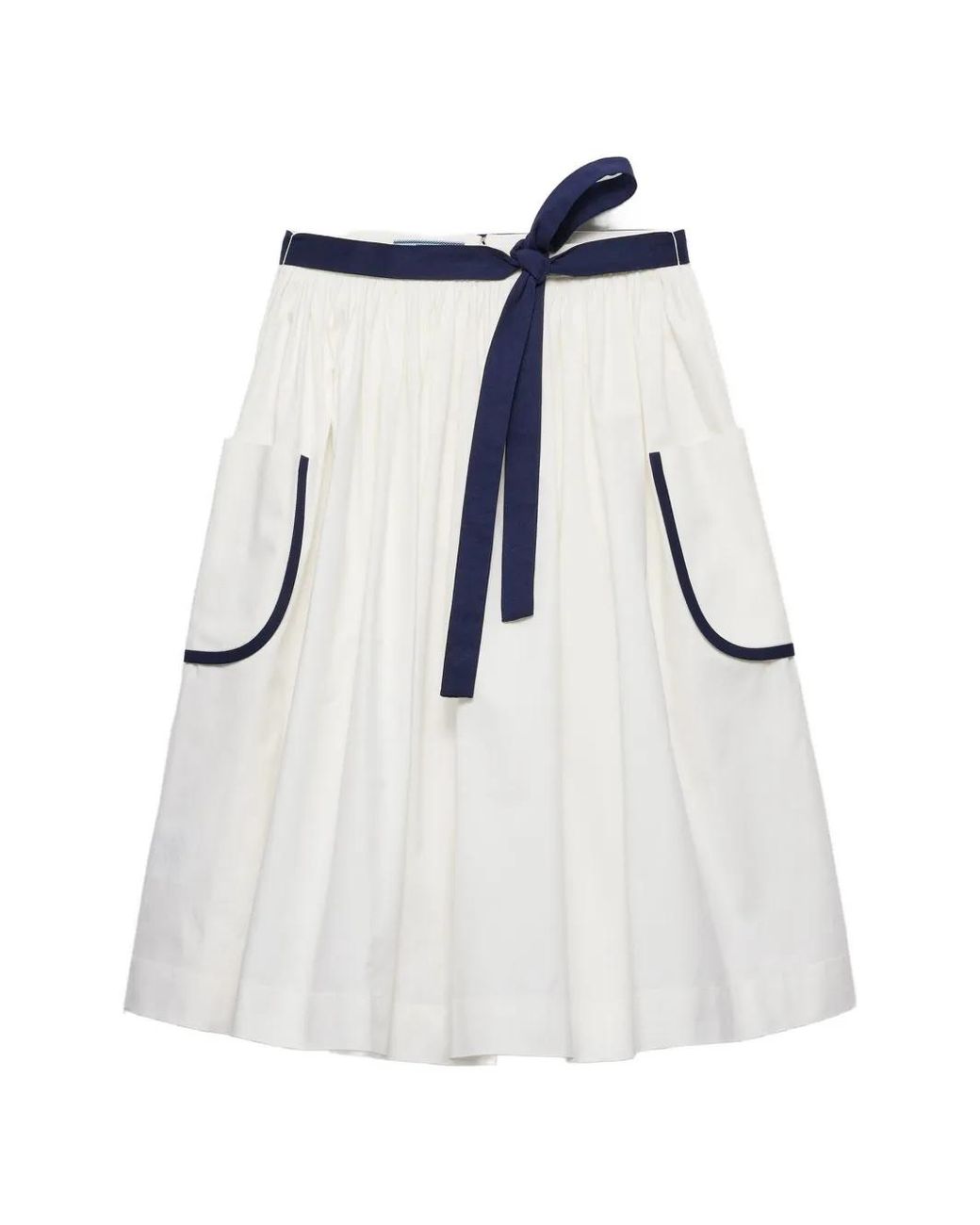 Prada Toile Rok in het White