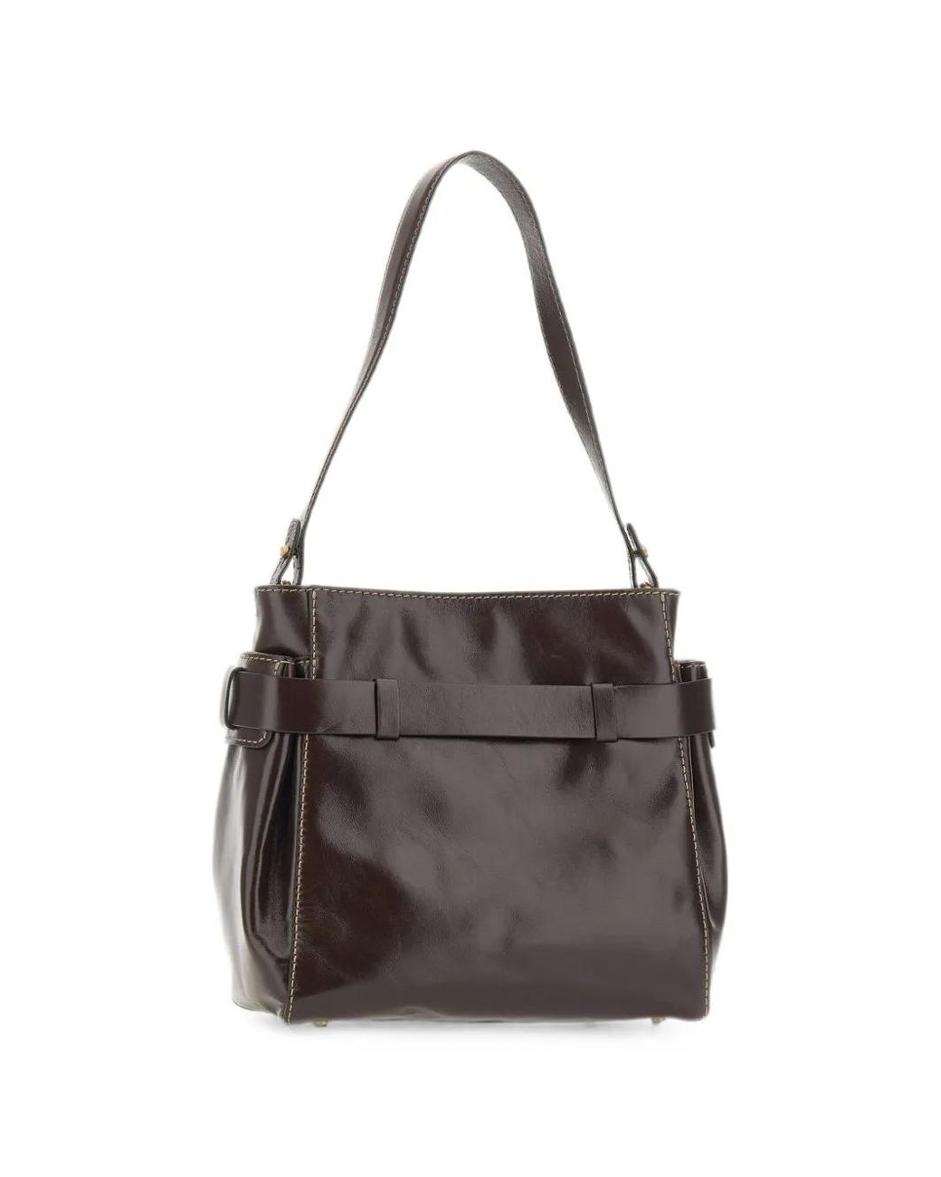 Gianni Chiarini Black Miranda Leather Shoulder Bag