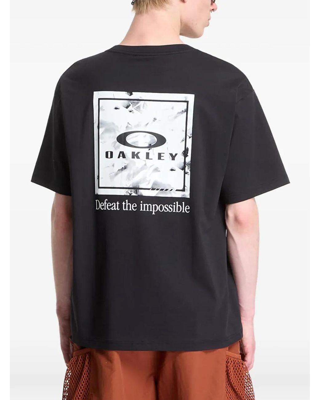 Oakley Black O-Tech Cold Cotton Tee Bp 2.0 for men