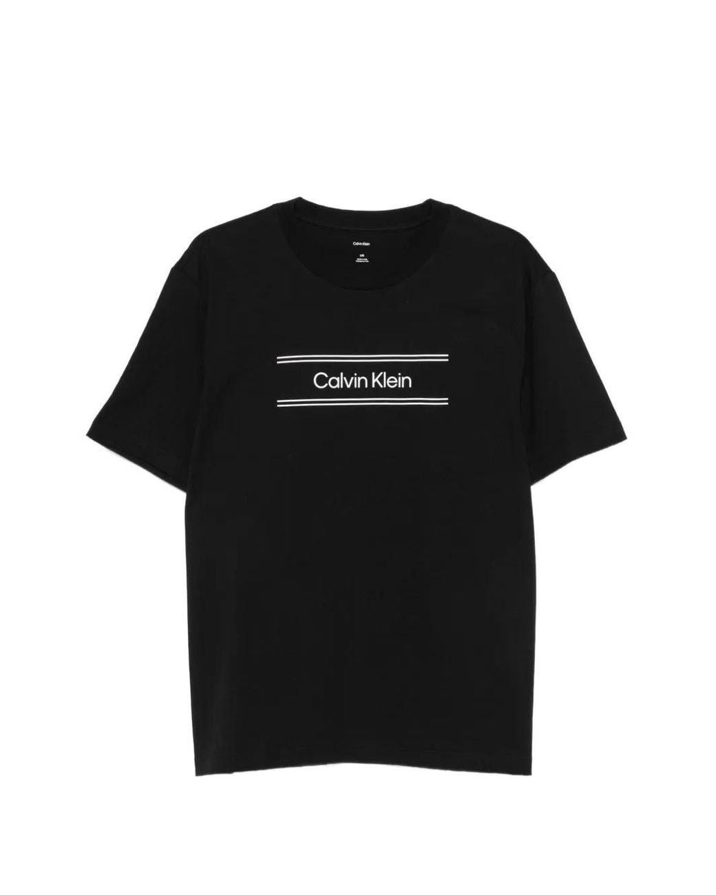 Calvin Klein Black T-Shirt Graphic for men