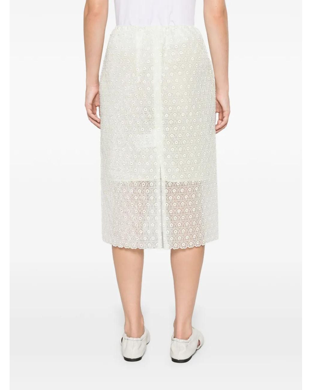 CECILIE BAHNSEN White Cbbria Skirt
