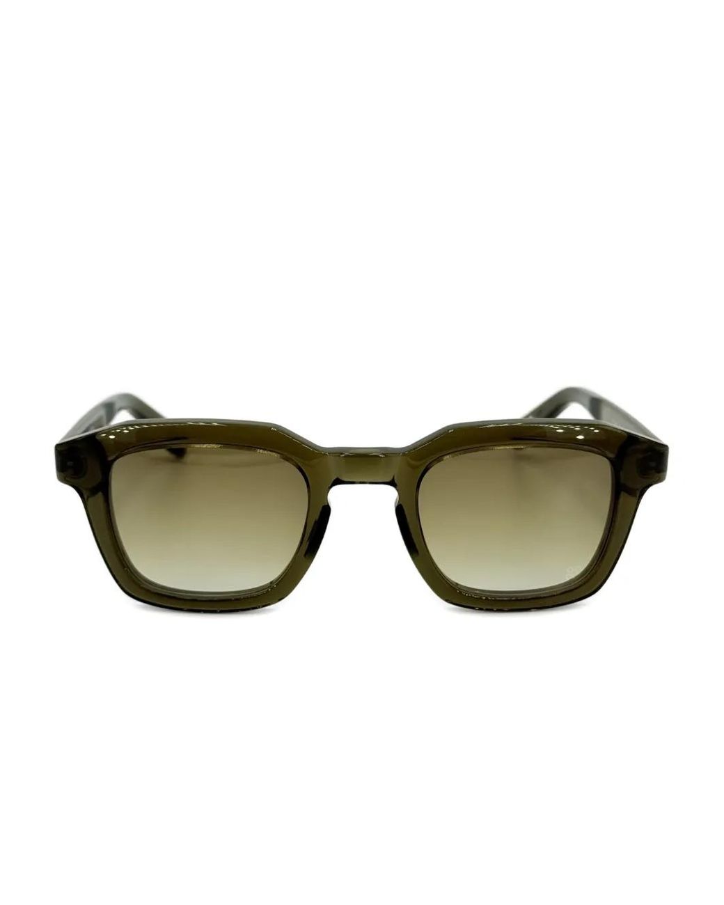 Yellows Plus Green Leonard Square-Frame Sunglasses
