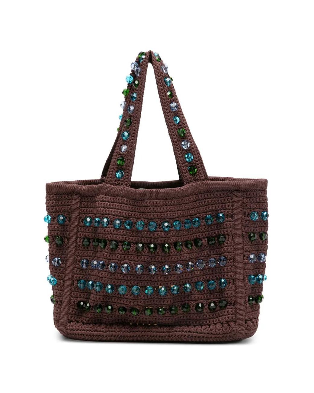 Sandro Black Sac Cabas Atlantis En Crochet