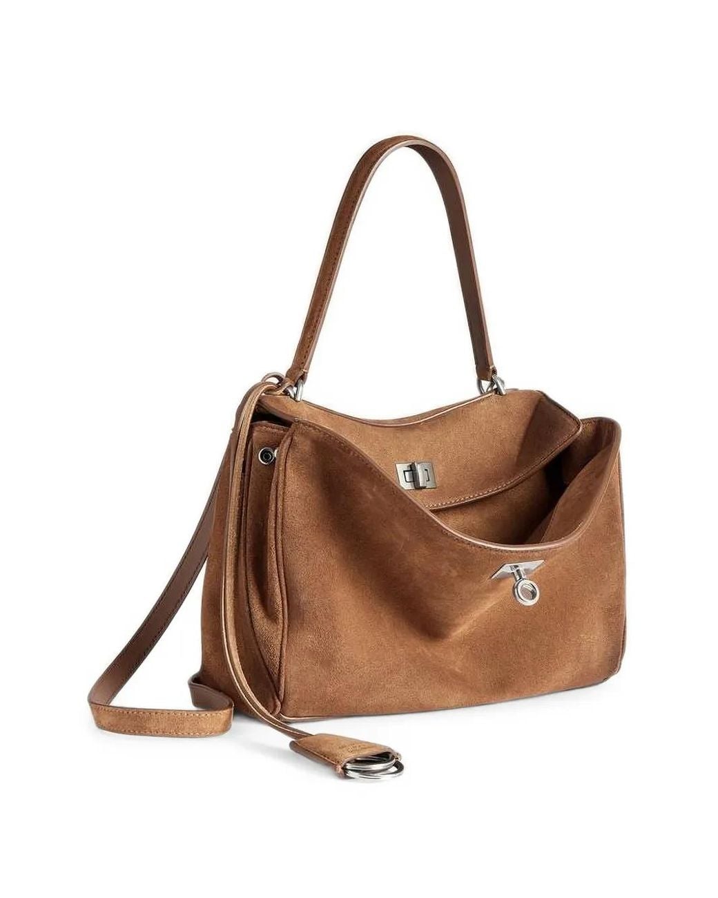 Balenciaga Brown Rodeo Small Handbag