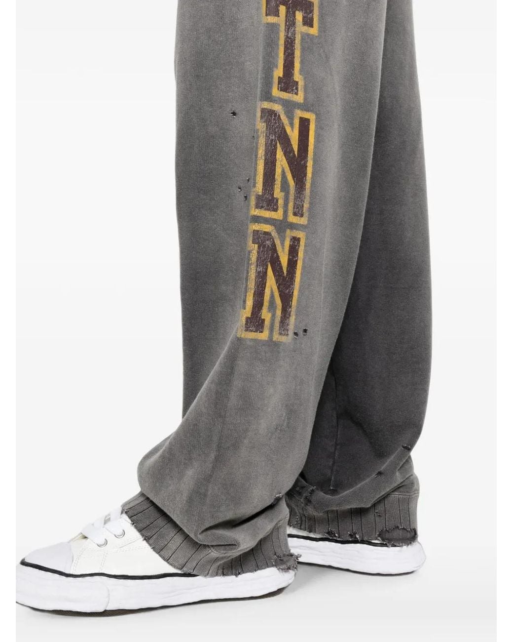 Maison Mihara Yasuhiro Gray Sun Faded Like Sweat Pants for men