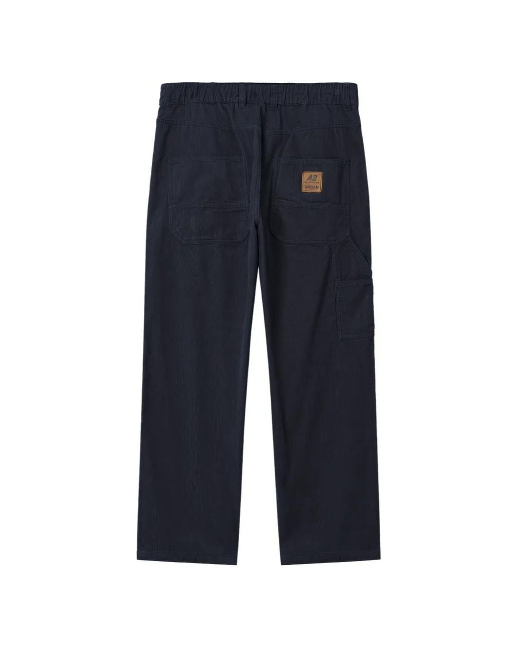 Chocoolate Blue Logo-Patch Corduroy Trousers for men