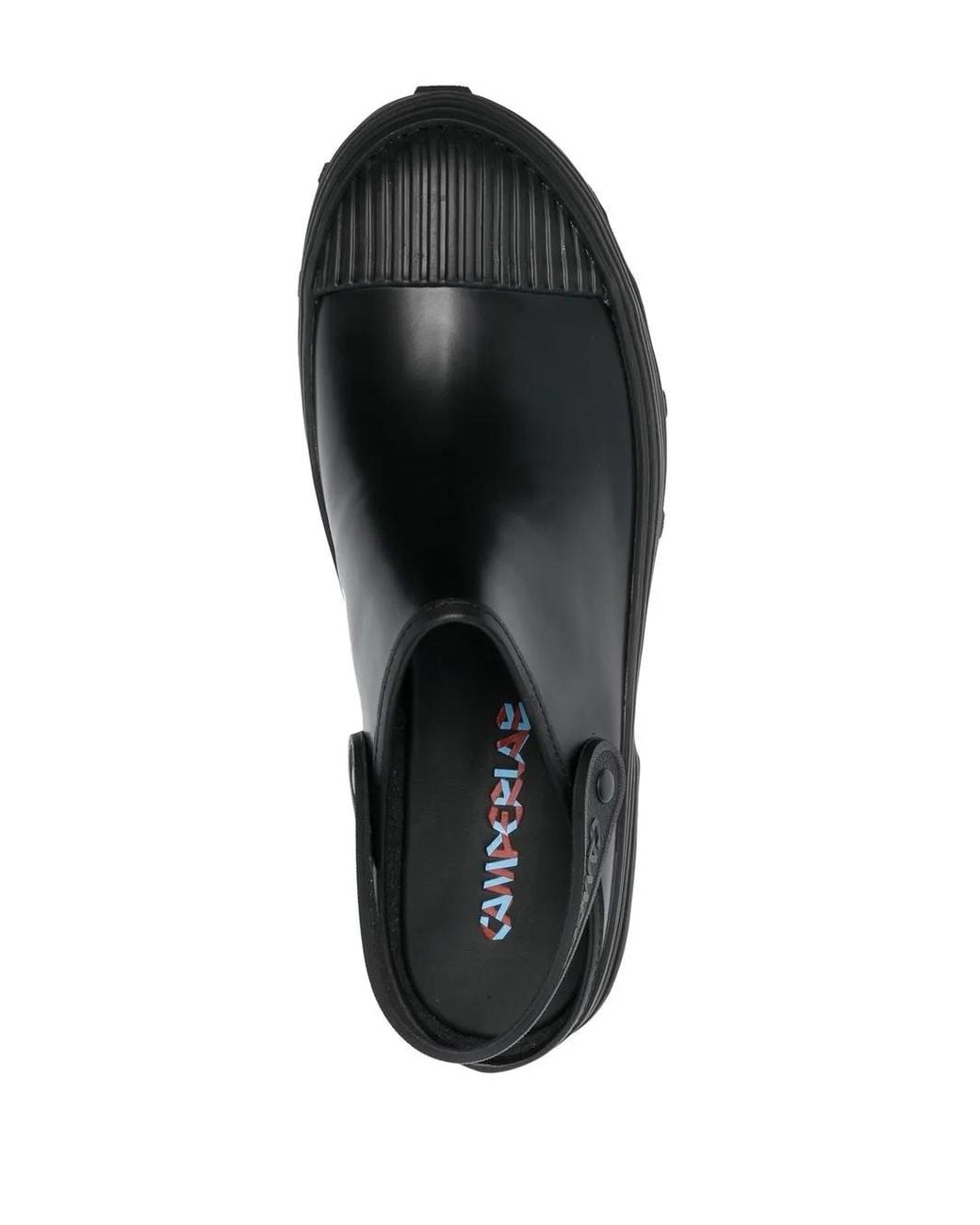 CAMPERLAB Black Traktori Clogs