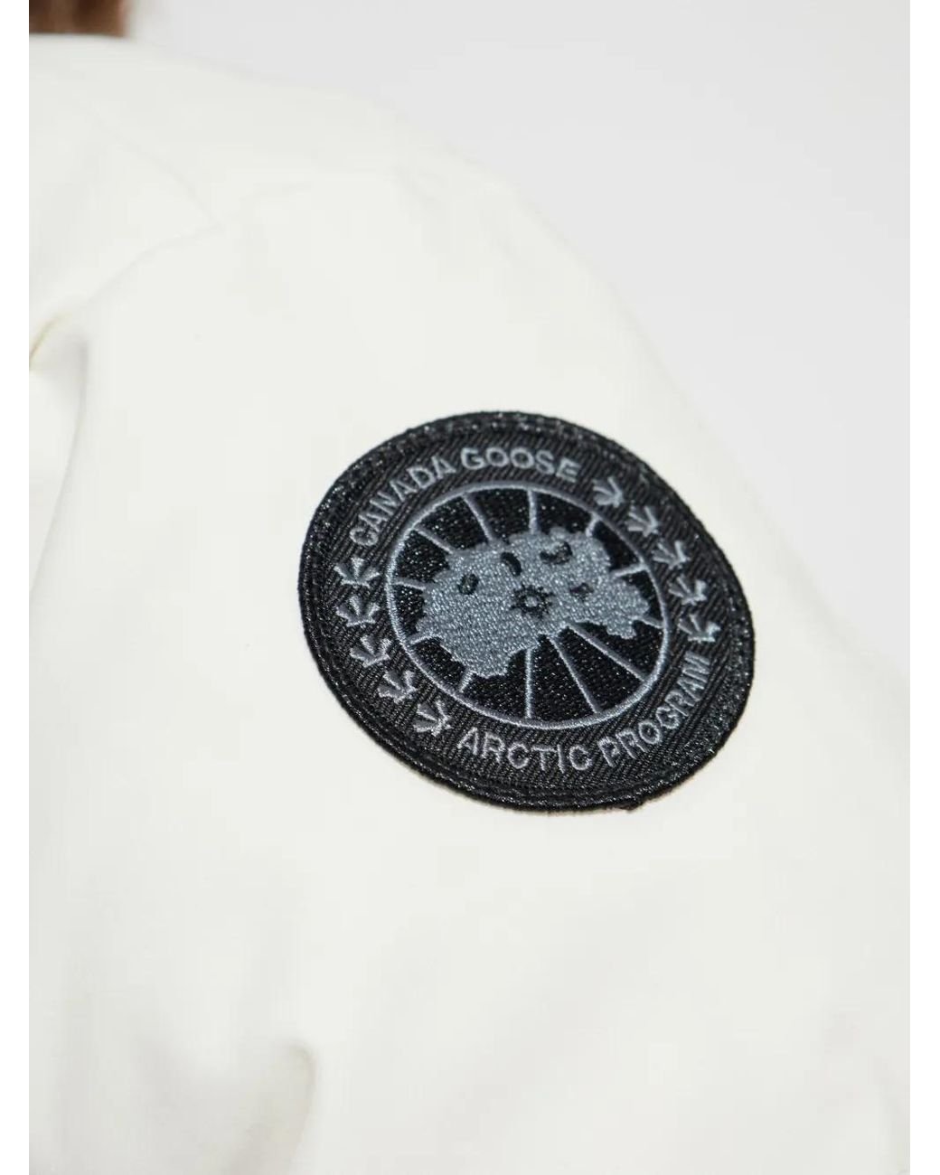 Canada Goose White Arctic Program Puffer Jacket
