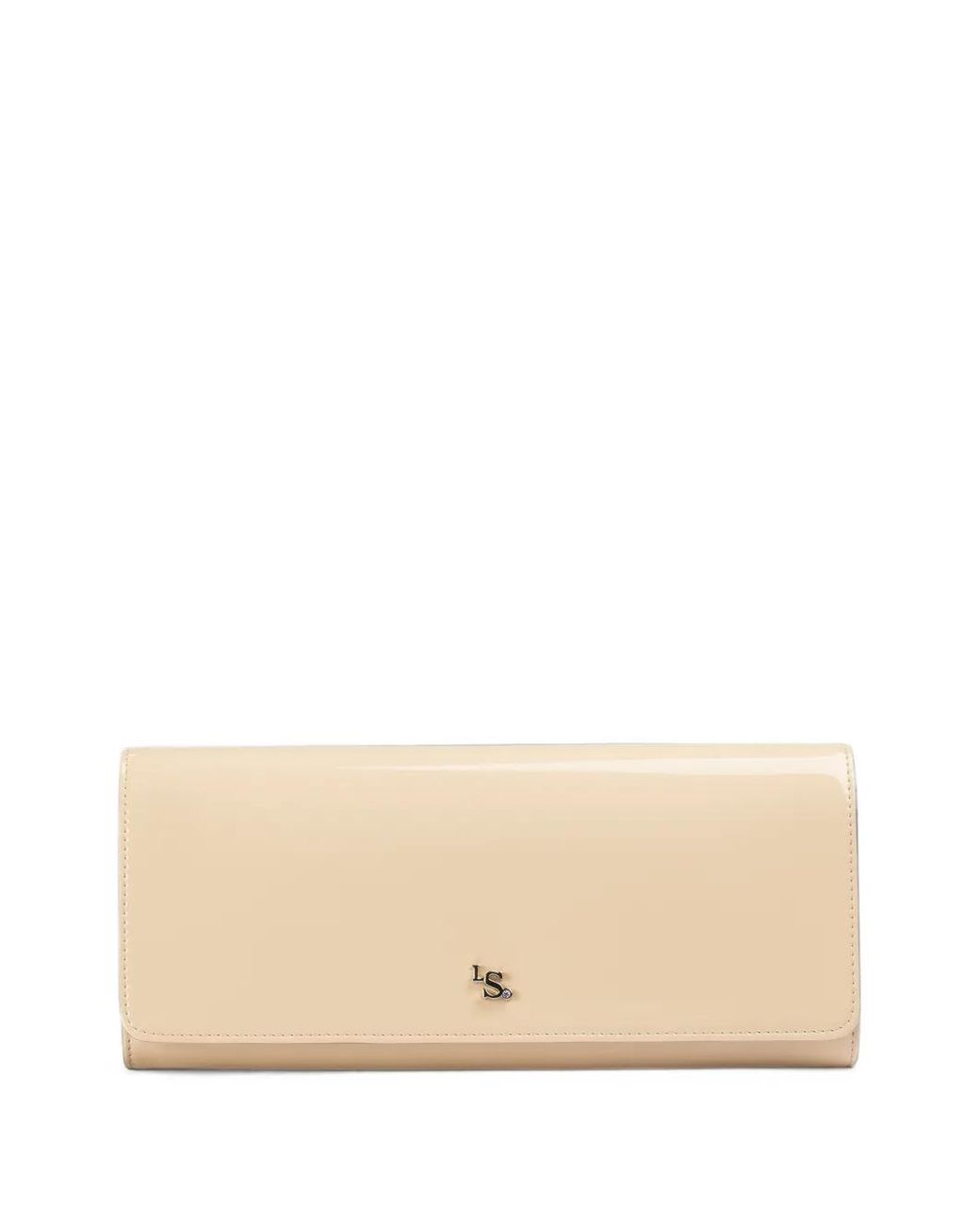 Le Silla Natural Logo-Plaque Clutch Bag