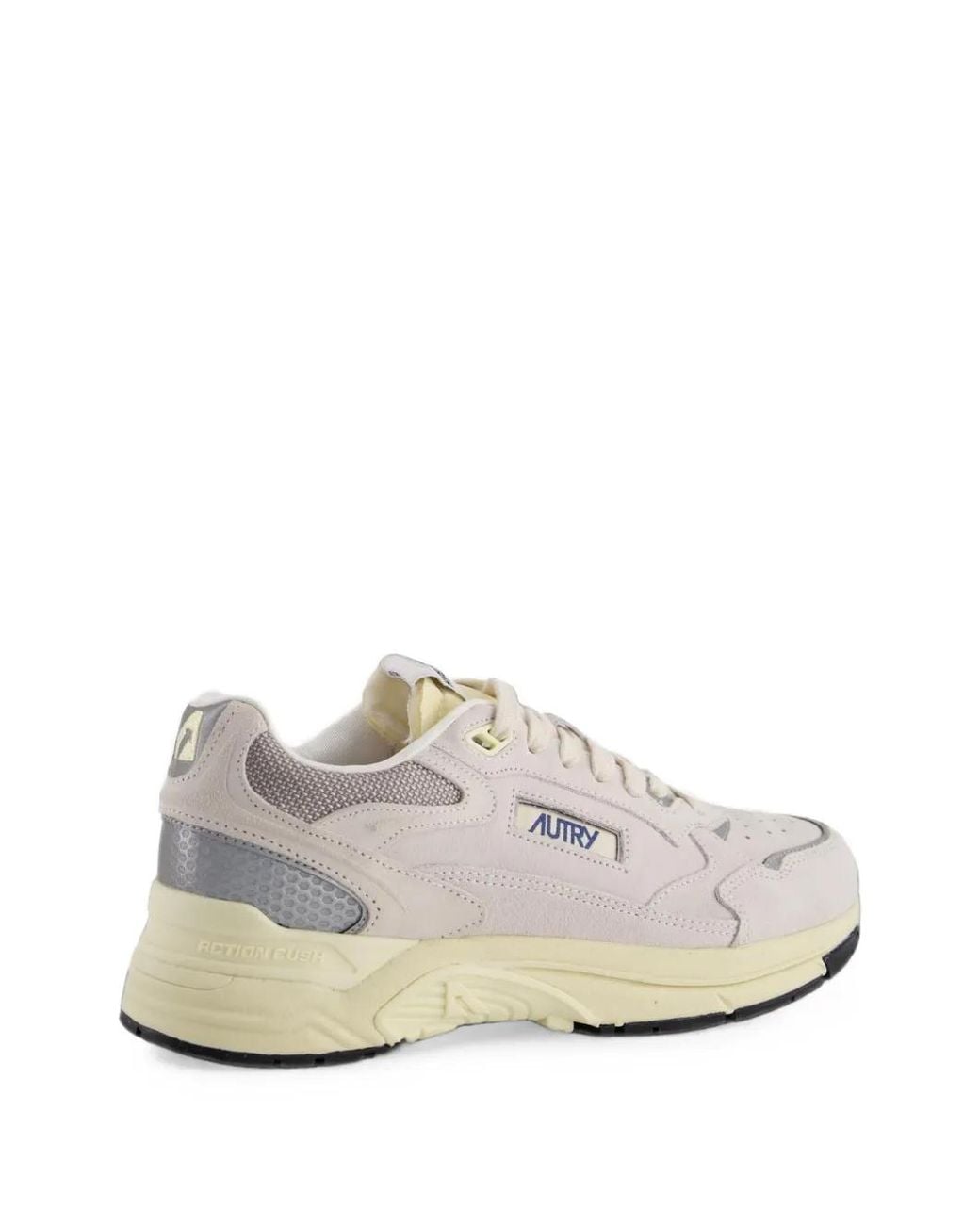 Autry White Hyperway Low-Top Sneakers for men