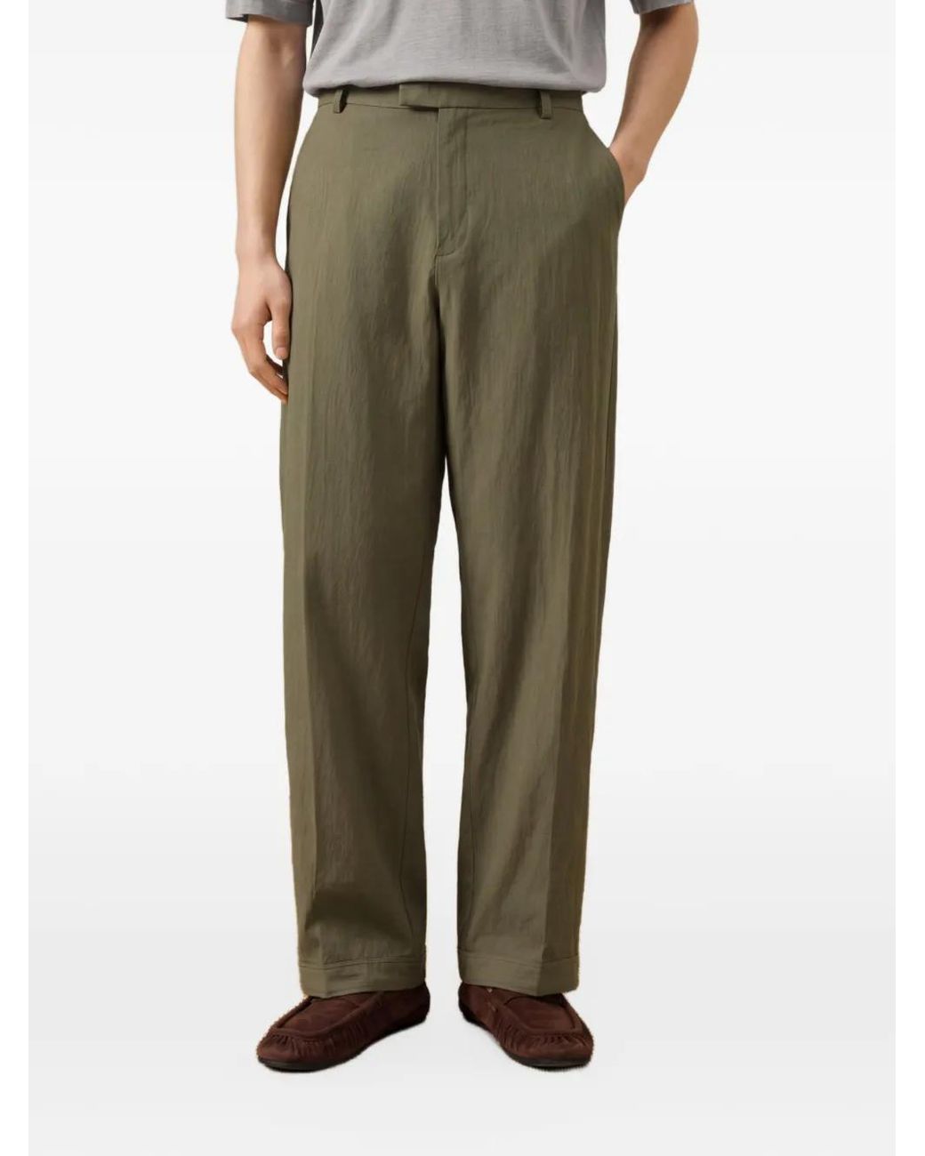 CROQUIS Natural Pantalon Fuselé À Coupe Droite for men