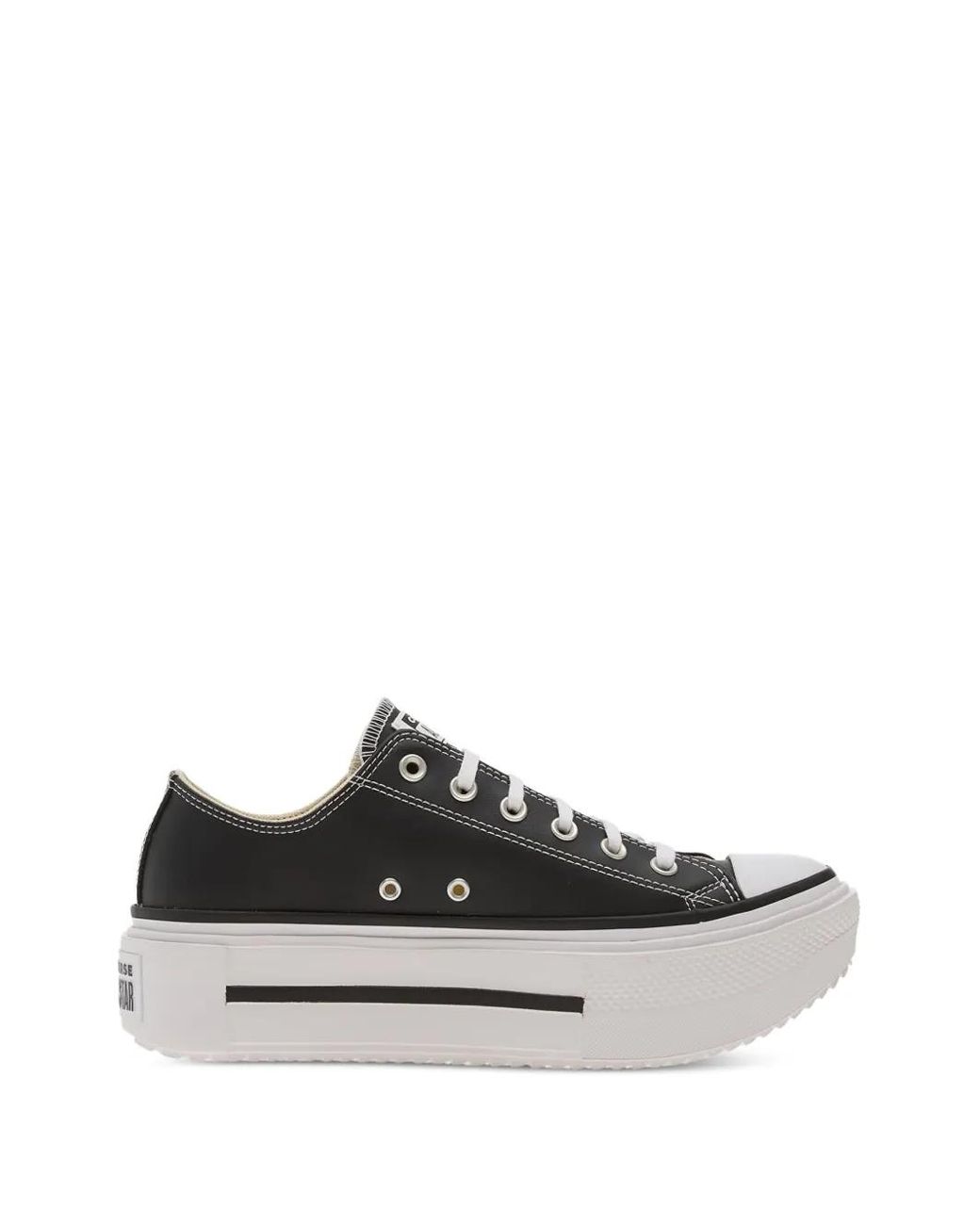 Converse White Baskets Montantes Chuck Taylor All Star Lift Double Stack