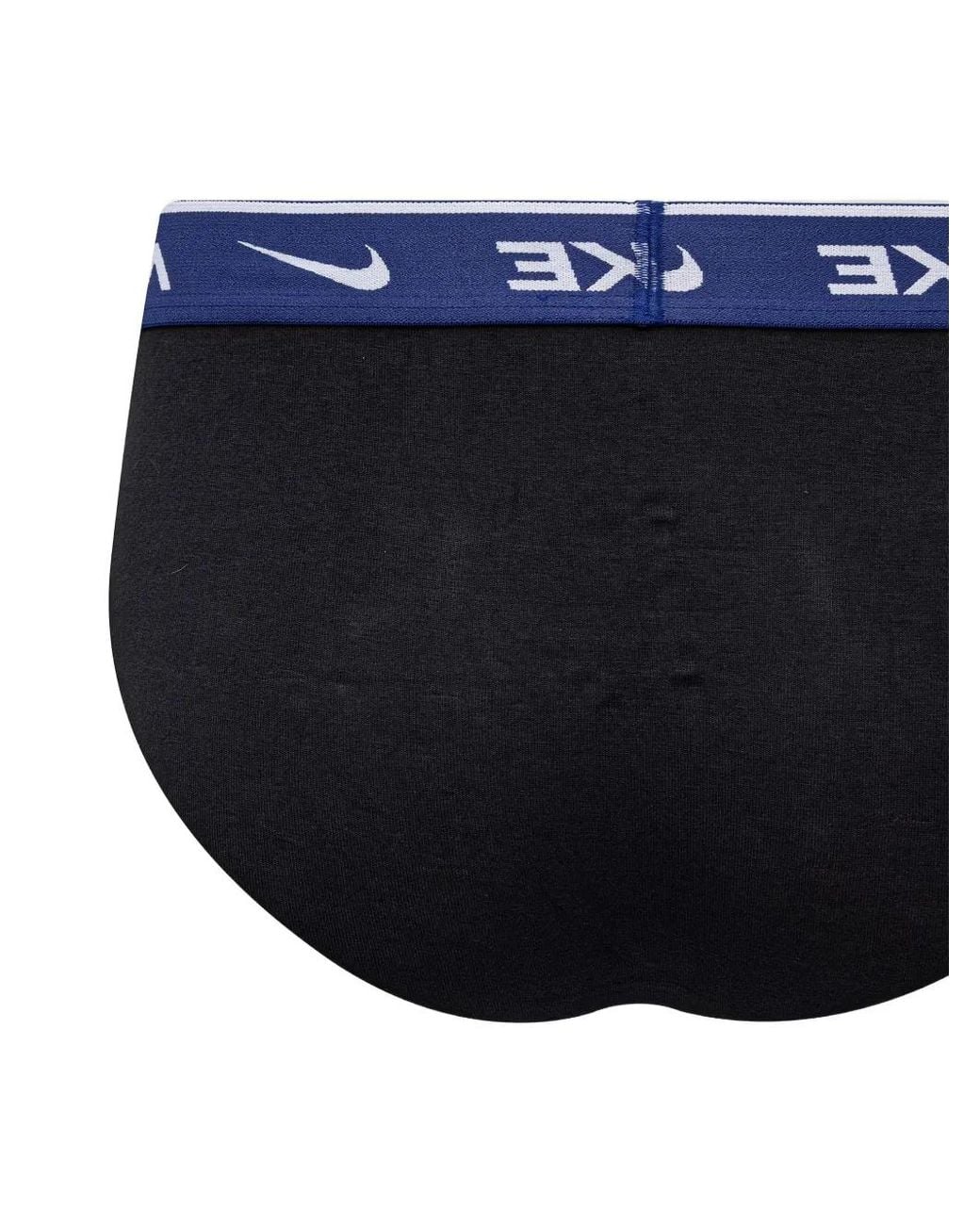 Slip Con Logo di Nike in Blue da Uomo