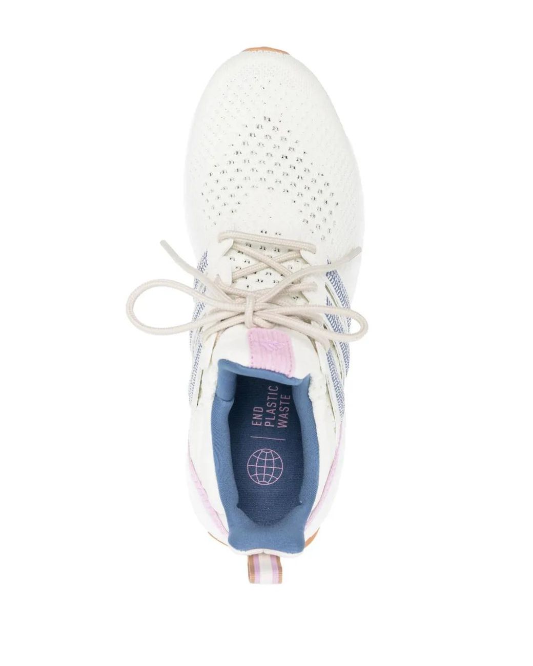 Adidas White Ultraboost 1.0 Logo-Patch Sneakers