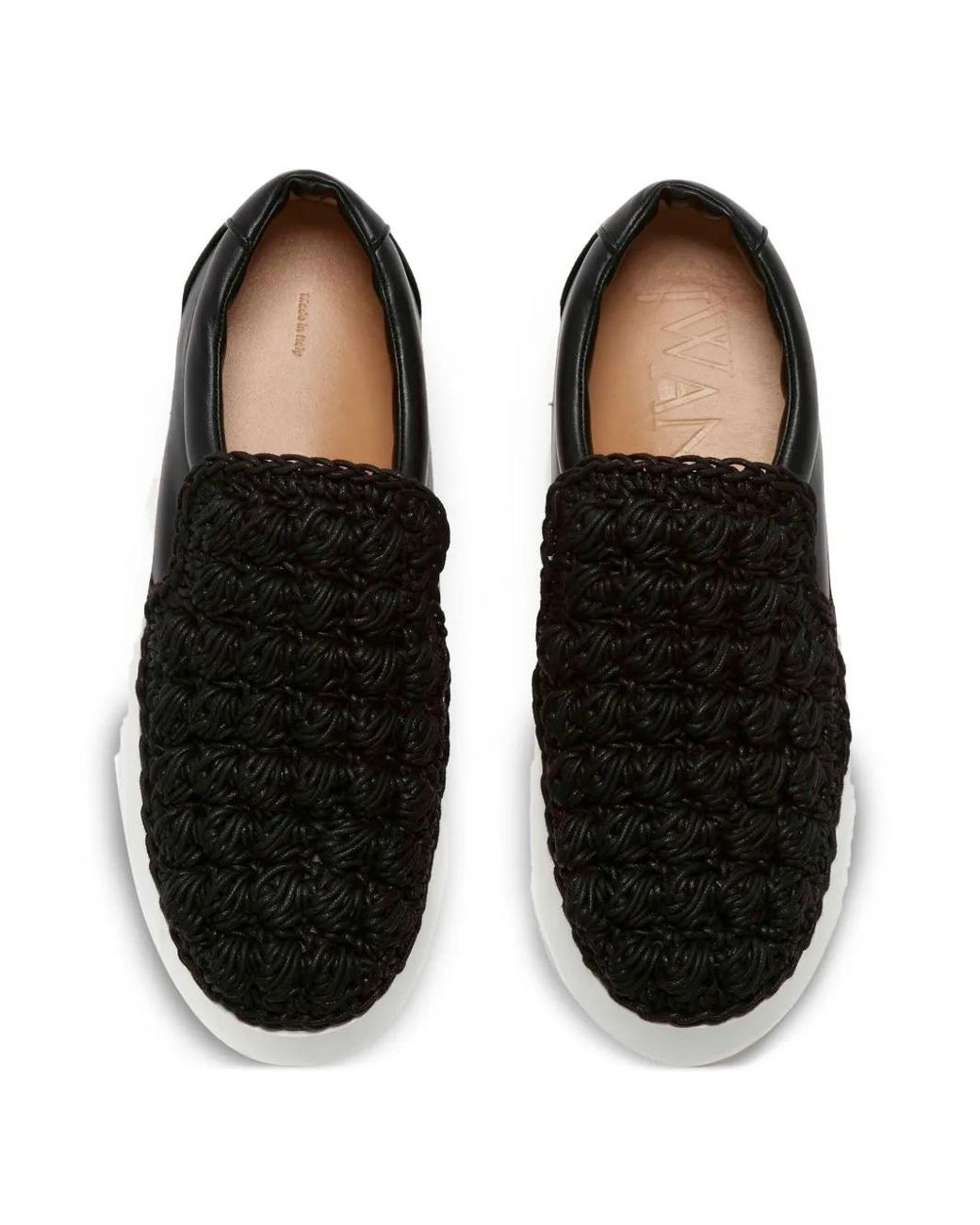 J.W. Anderson Black Popcorn Leather Loafers for men