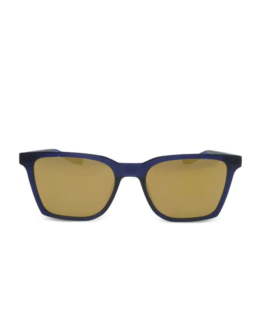 Nike Blue Bout Rectangle-Frame Sunglasses for men