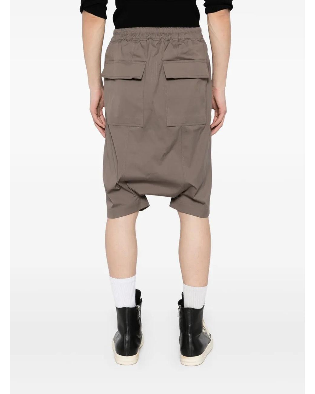 Rick Owens Brown Rick's Pods Shorts for men