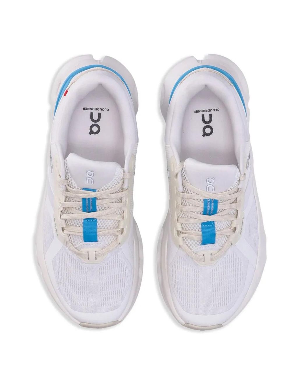On Shoes White Cloudrunner 2 Sneakers