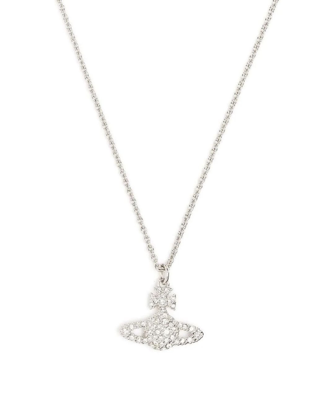 Vivienne Westwood Metallic Grace Bas Relief Pendant Necklace