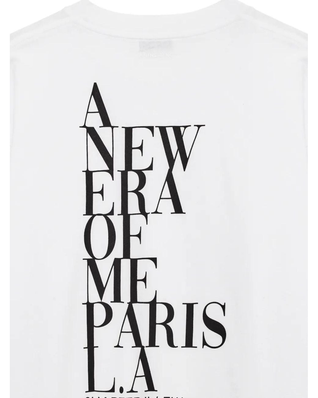 Anine Bing White T-Shirt Cade New Era Of Me