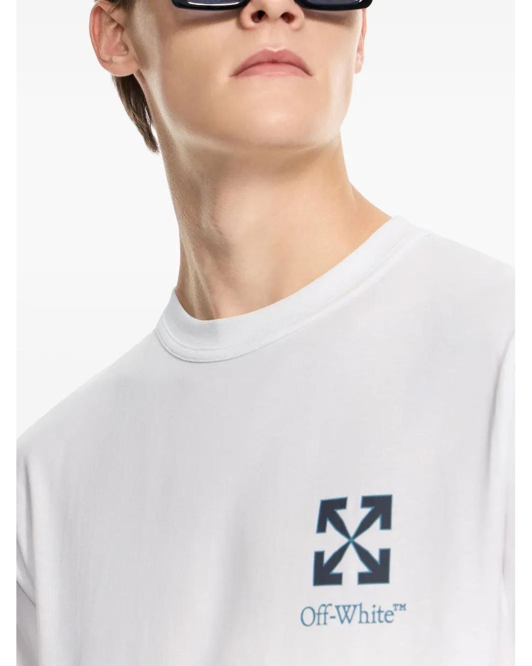 Off-White c/o Virgil Abloh White Small Arrow Short-Sleeve T-Shirt for men