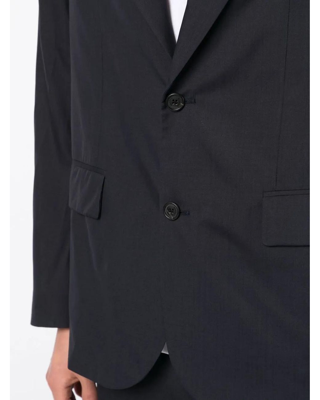 Dunhill Blue Single-Breasted Blazer for men