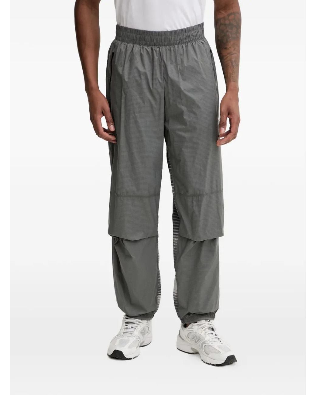 EA7 Gray Dynamic Athlete Tracksuit for men