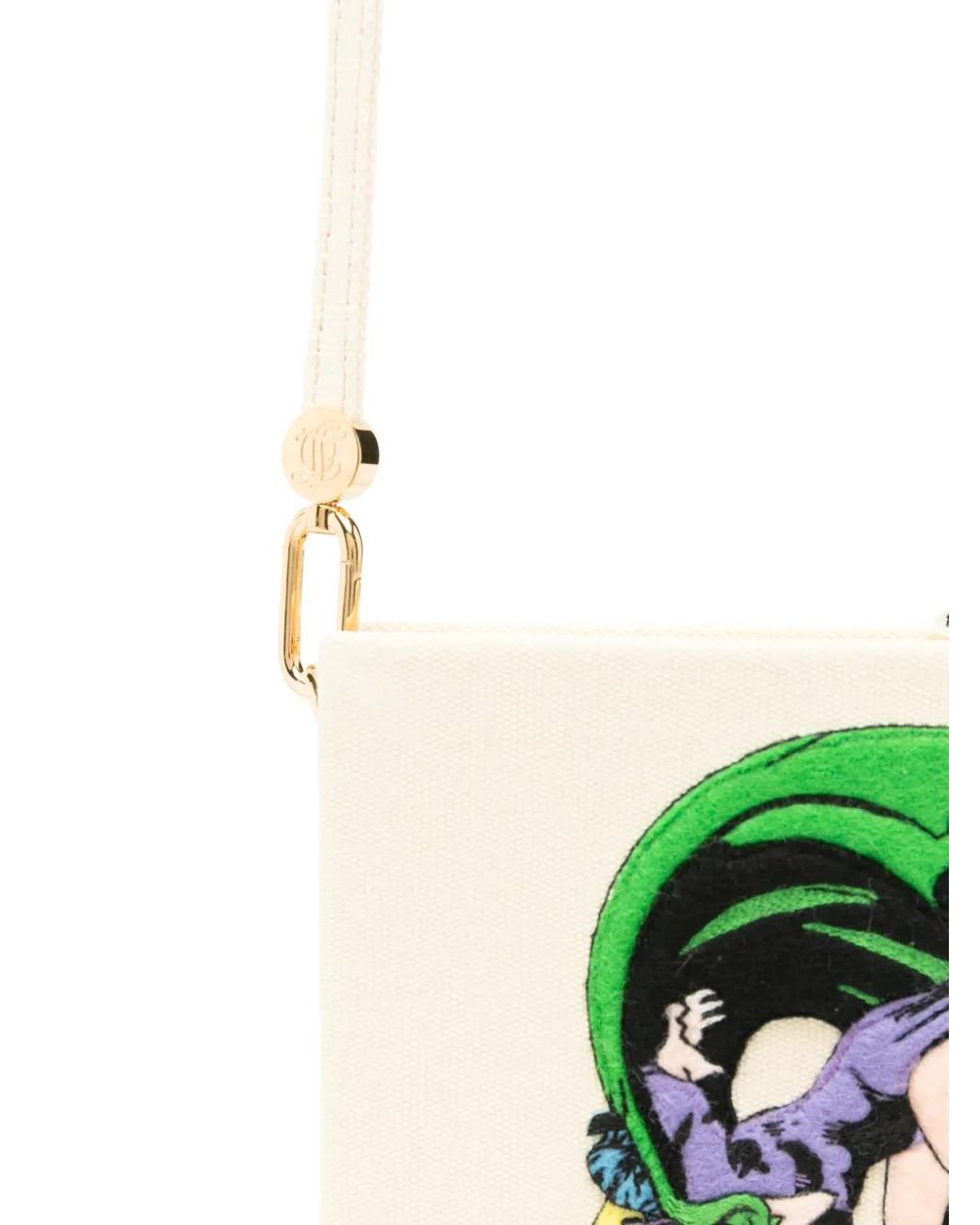 Olympia Le-Tan Natural Pochette Catwoman Brodée