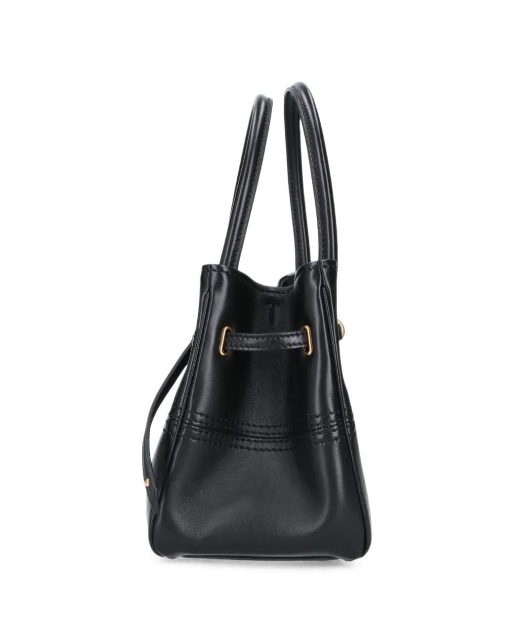 Chloé Black Petit Sac À Main Paddington Sling En Cuir Doux