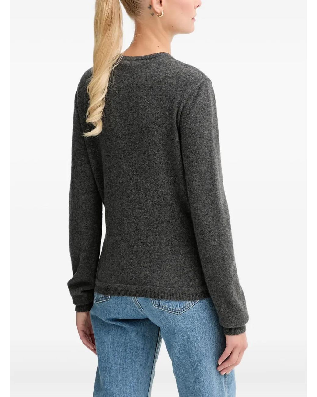 Bally Black Logo-Patch Top
