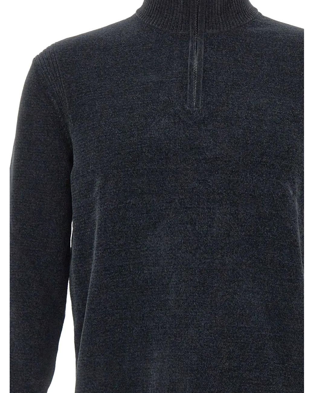 Rrd Blue Half-Zip Sweater for men