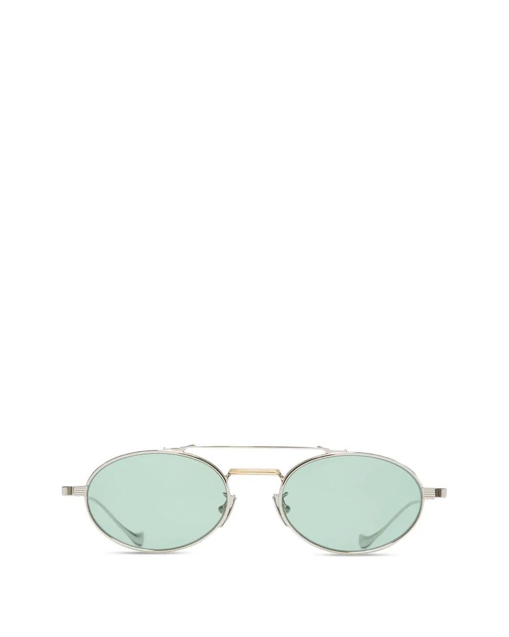 Cutler & Gross Green Ladbroke 1427 Round-Frame Sunglasses
