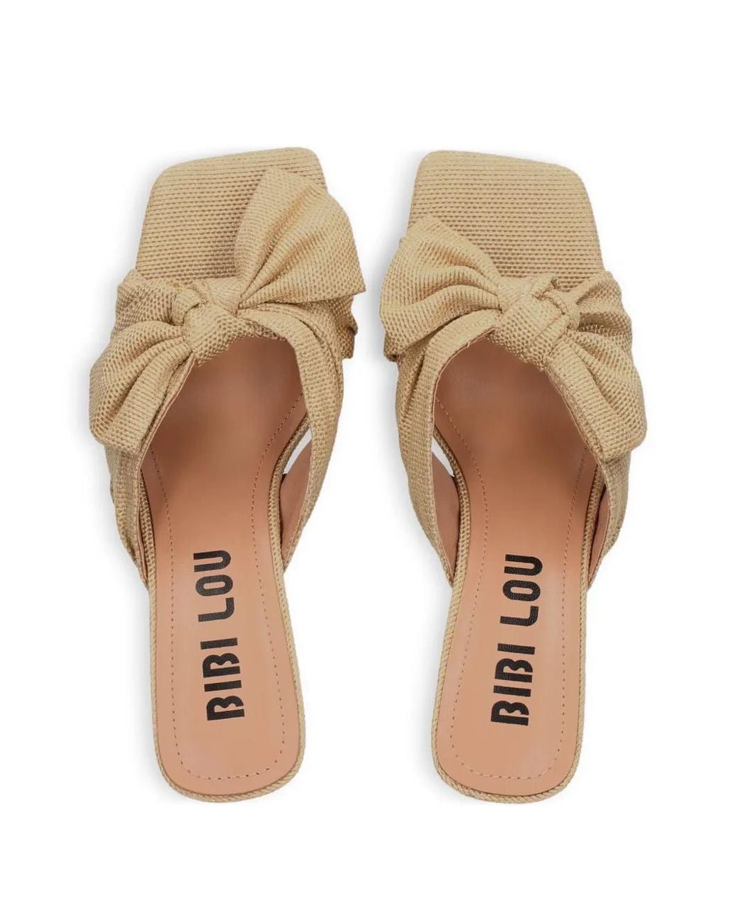 Bibi Lou Metallic Karsie Bow Sandals