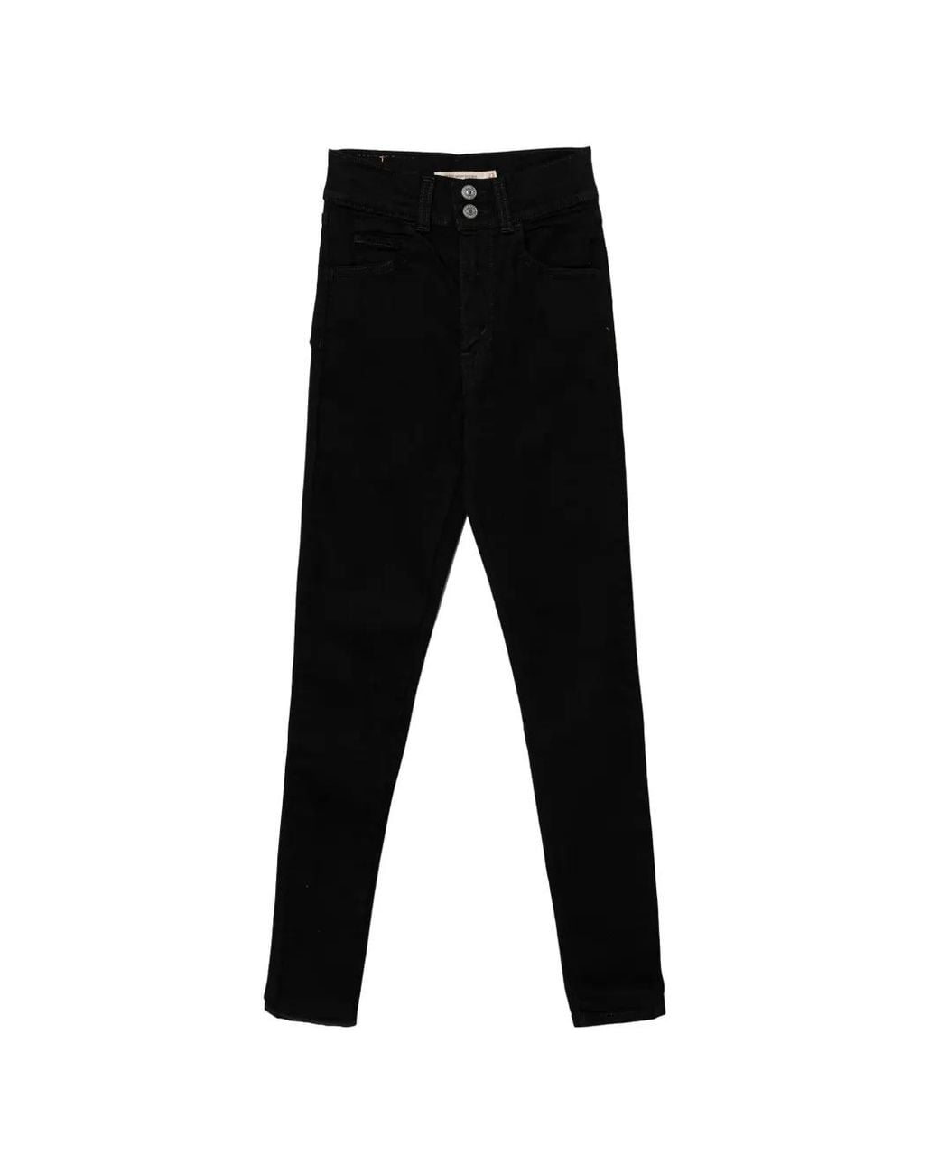 Levi's Black Two Button Jeans