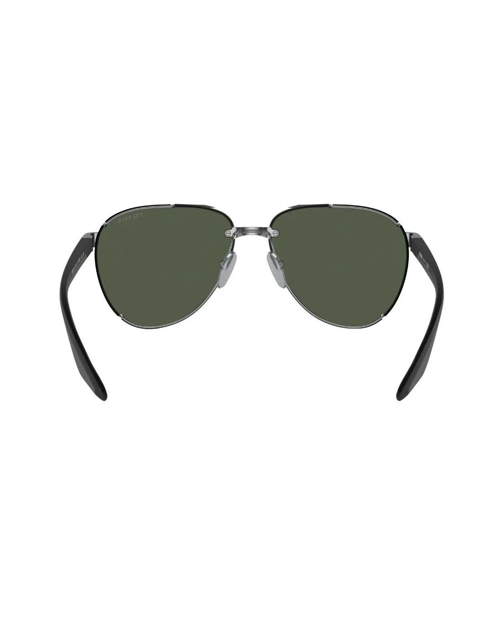 Prada Green Linea Rossa Sunglasses for men