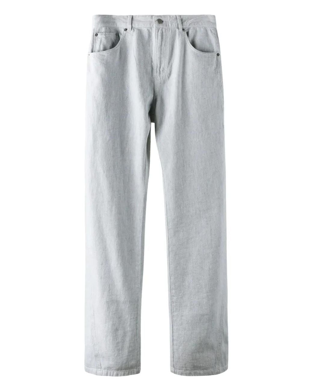 Post Archive Faction PAF Gray 8.0 Straight-Leg Jeans for men