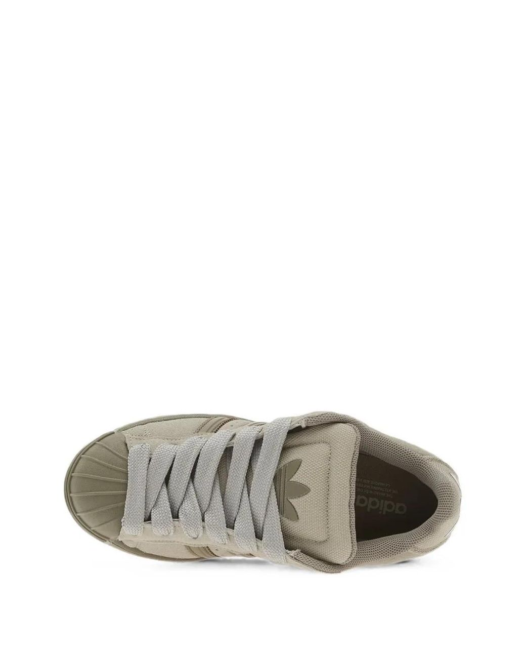 Adidas Gray Superstar St Shell-Toe Sneakers