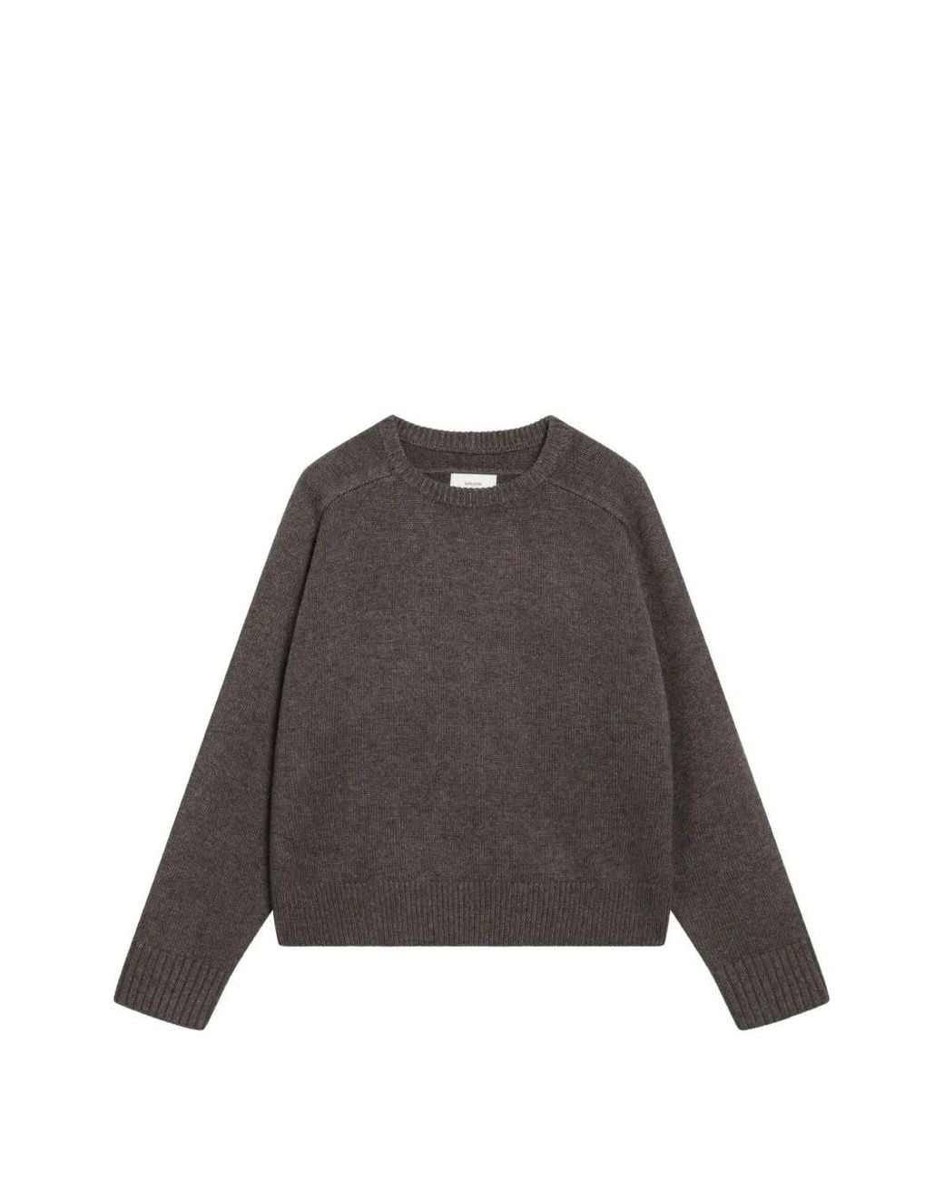Loulou de Saison Brown Breha Round-Neck Sweater