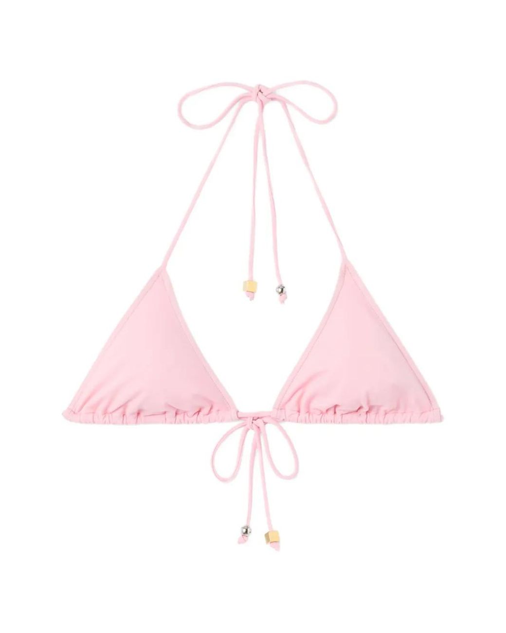 Jacquemus Triangel Bikinitop in het Pink