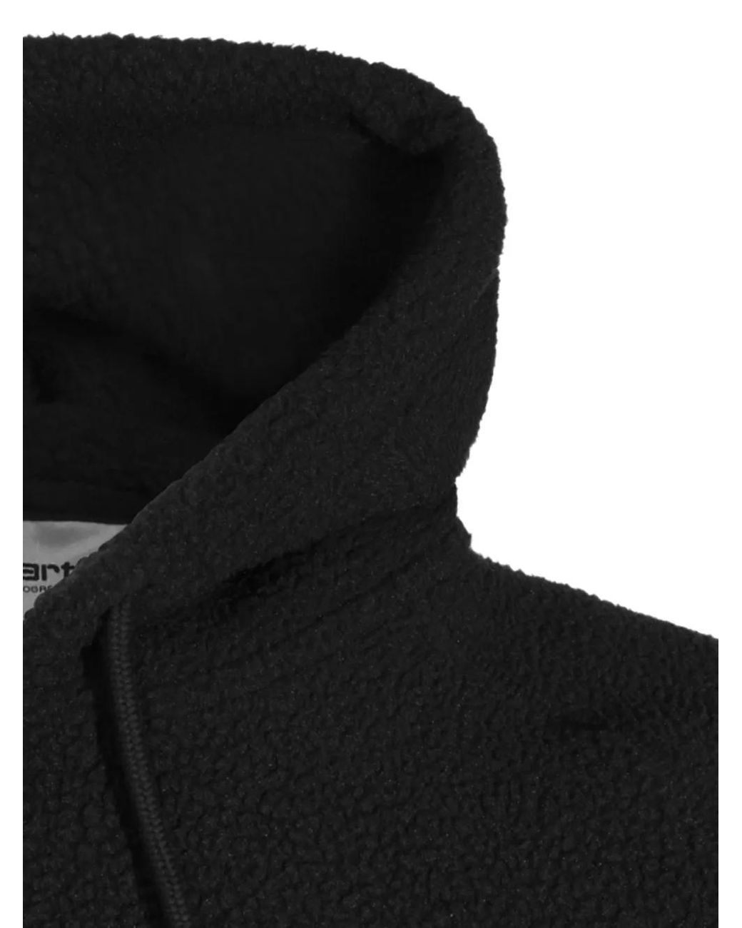 Carhartt Black Limn C Embroidered Fleece Hoodie for men
