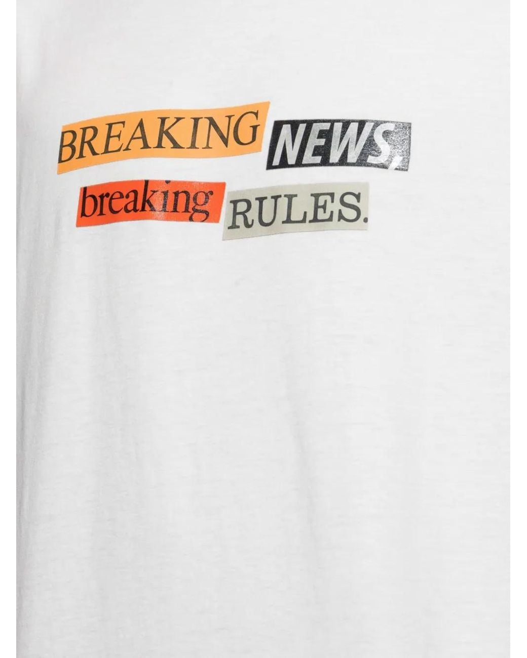 Palm Angels White Cotton Crew-Neck T-Shirt for men
