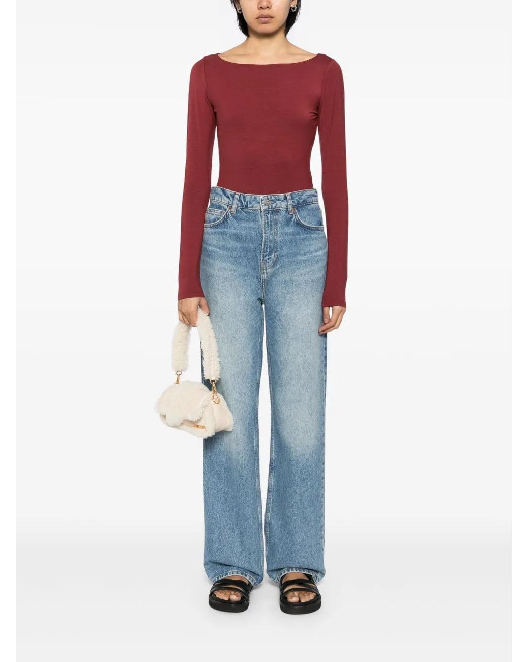 Reformation Red Wiley Top