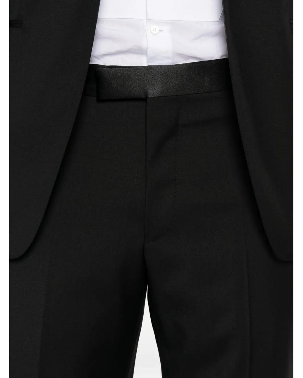 Tagliatore Black Single-Breasted Suit for men