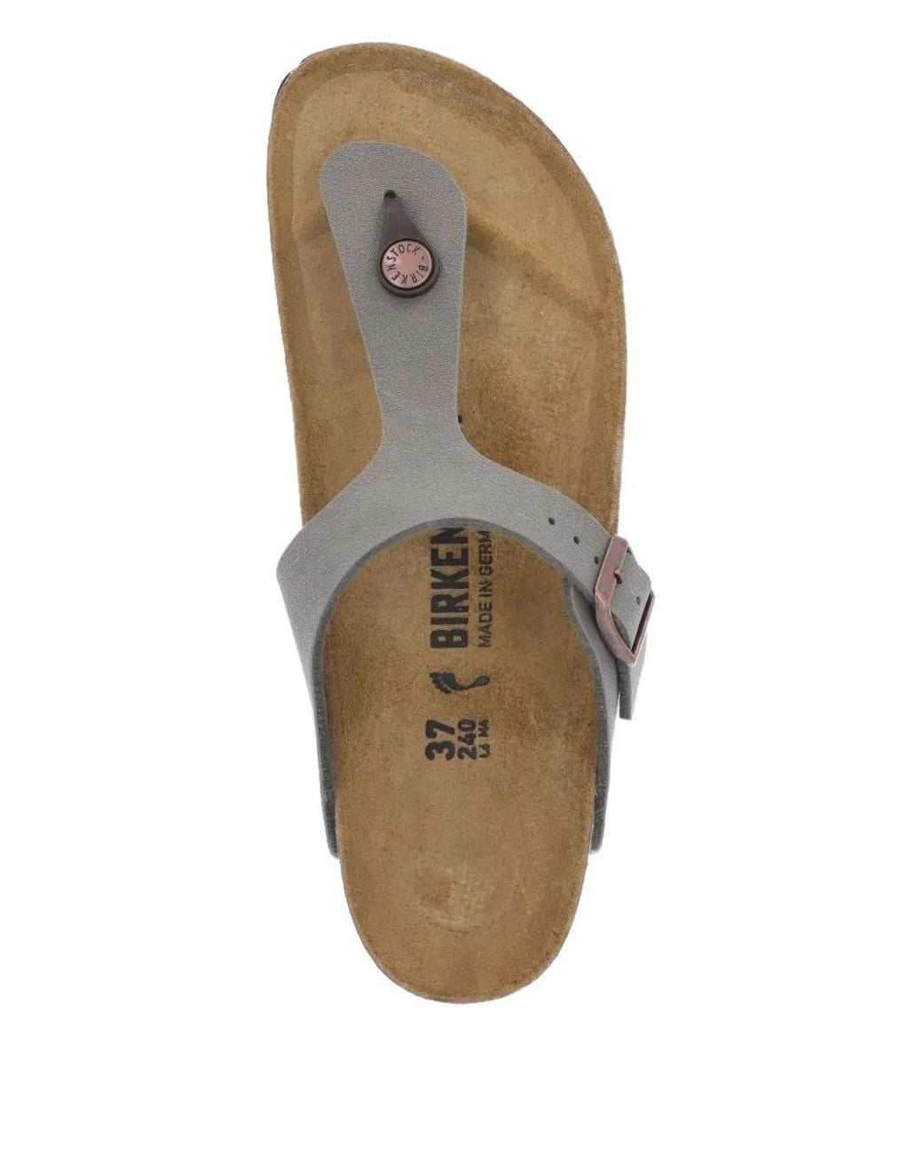 Birkenstock Brown Gizeh Thong-Strap Sandals