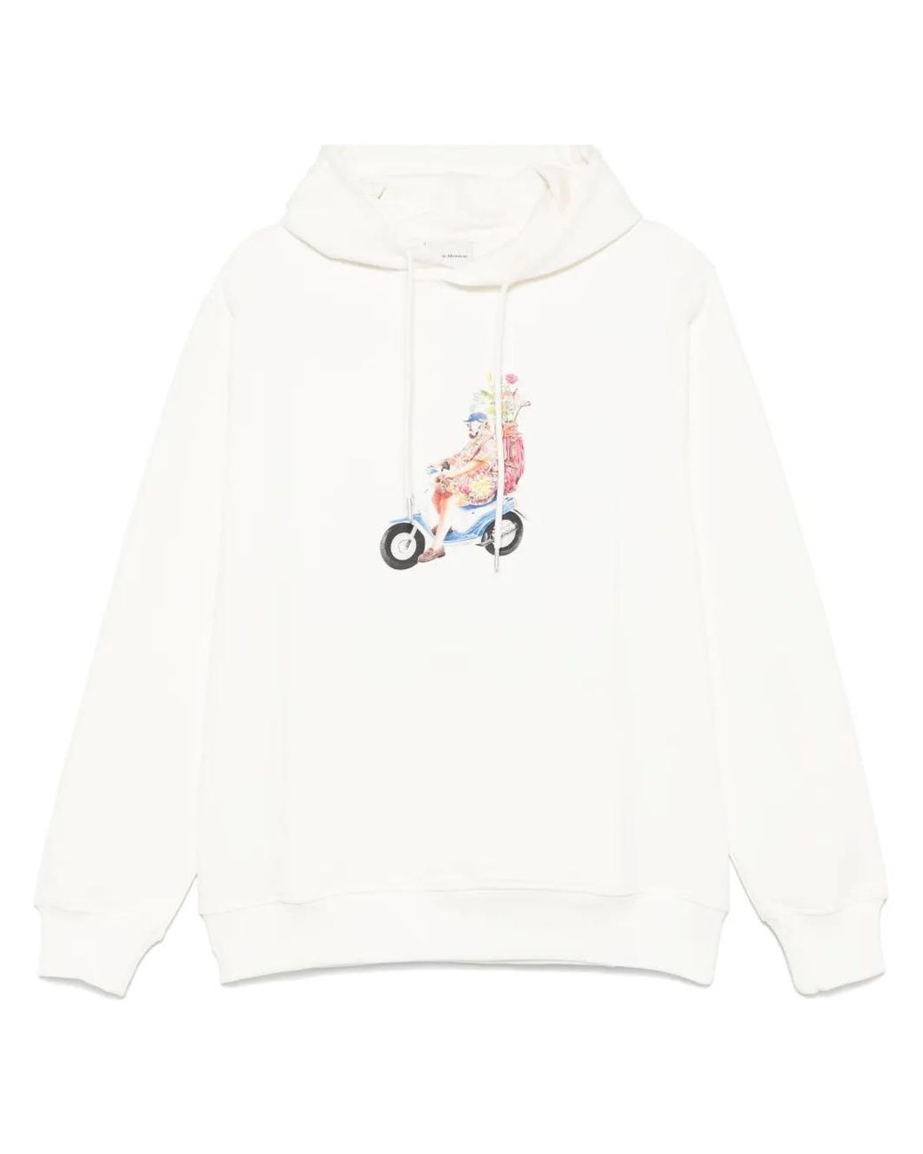 Drole de Monsieur White Le Hoodie Golfeur Hoodie for men