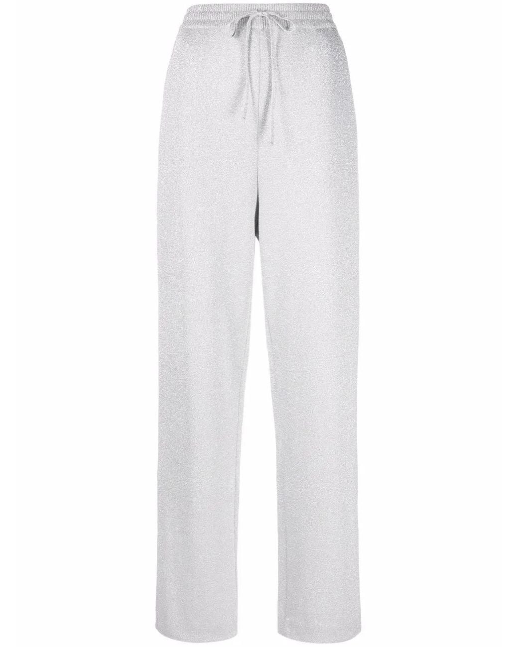 Prada White Straight-Leg Track Pants