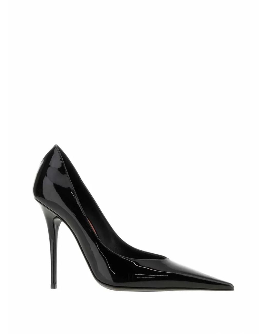 AMINA MUADDI Black Anok 2.0 Patent Leather Pumps