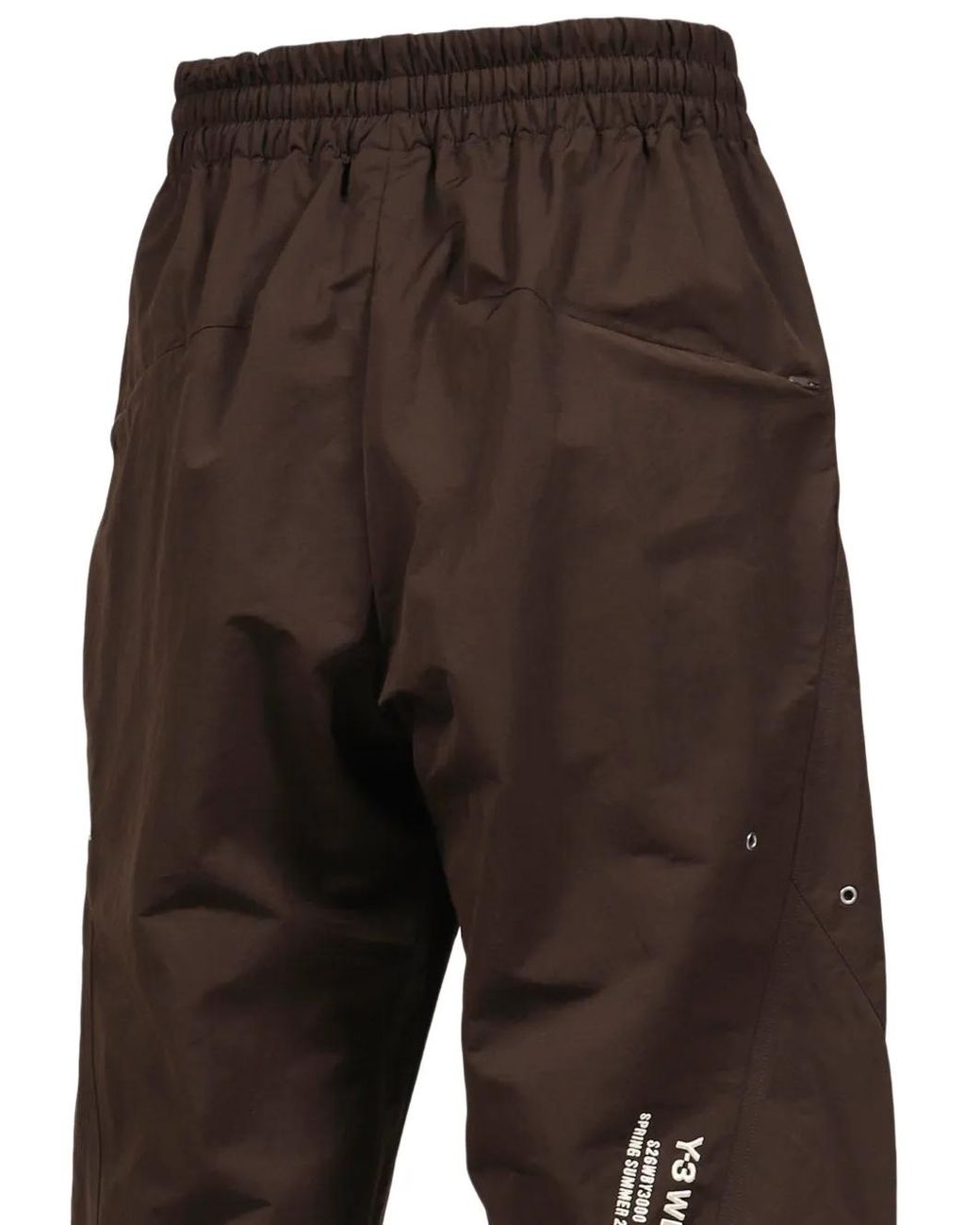 Wales Bonner Brown X Y3 Short En Tissu Anti-Déchirure for men