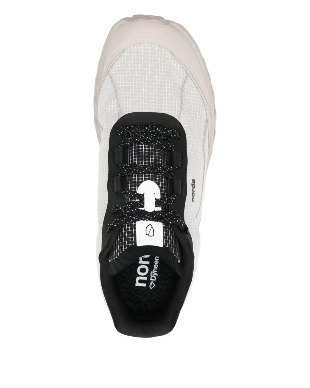 Norda White Dyneema Rubber Running Sneakers for men